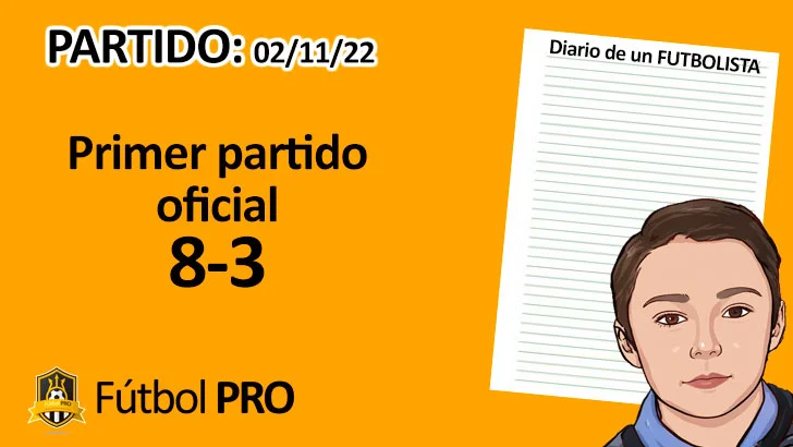 Primer partido OFICIAL