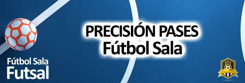 precisión pases fútbol sala