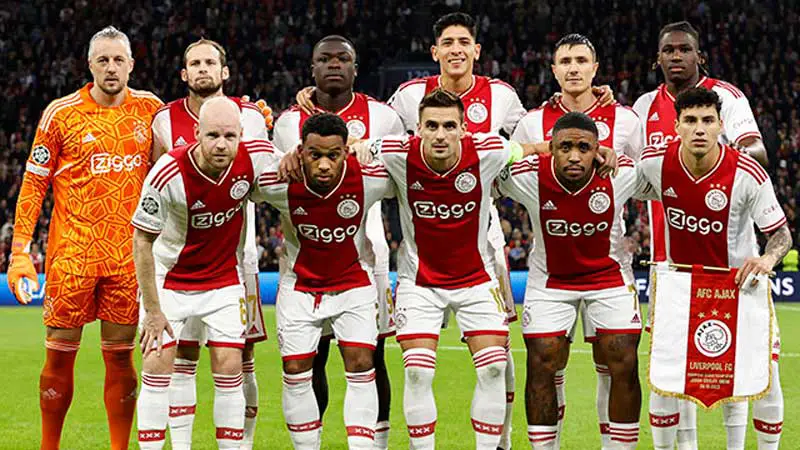 Jugadores del Ajax de Ámsterdam