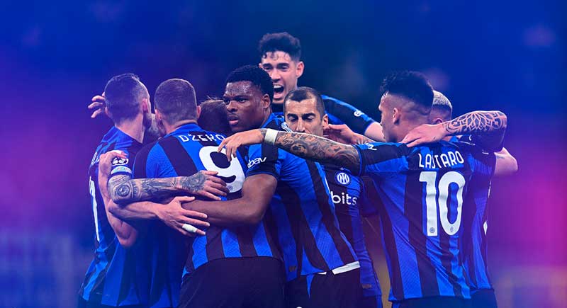 Jugadores del Inter de Milán