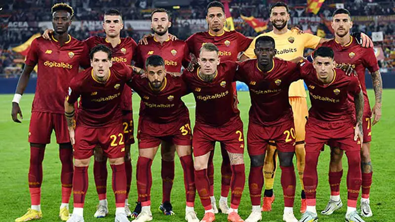 Jugadores del  AS Roma