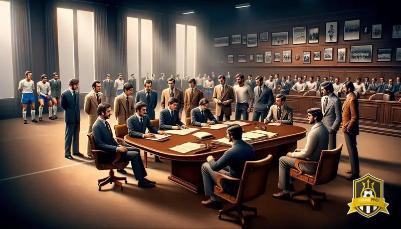Constitución de AFE (Asociación de Futbolistas Españoles)
