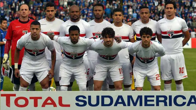 Jugadores del São Paulo FC