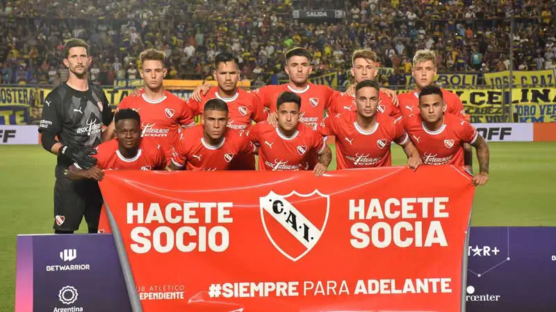 Jugadores del Independiente