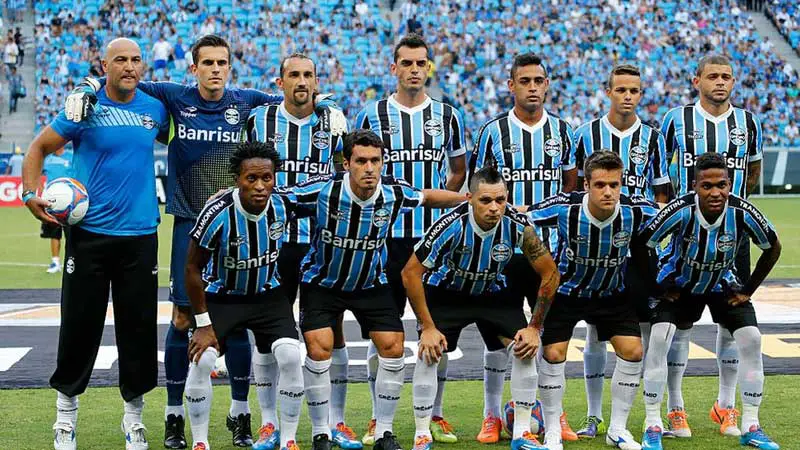 Jugadores del Grêmio