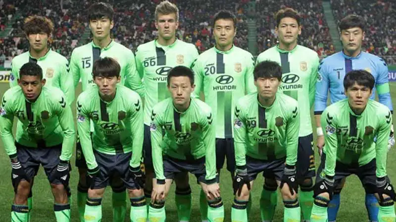 Jugadores del Jeonbuk Hyundai Motors