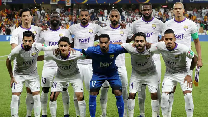 Jugadores del Al-Ain FC