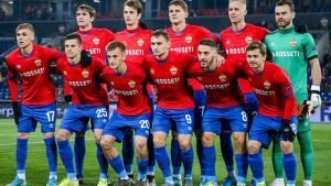Jugadores del CSKA Moscow
