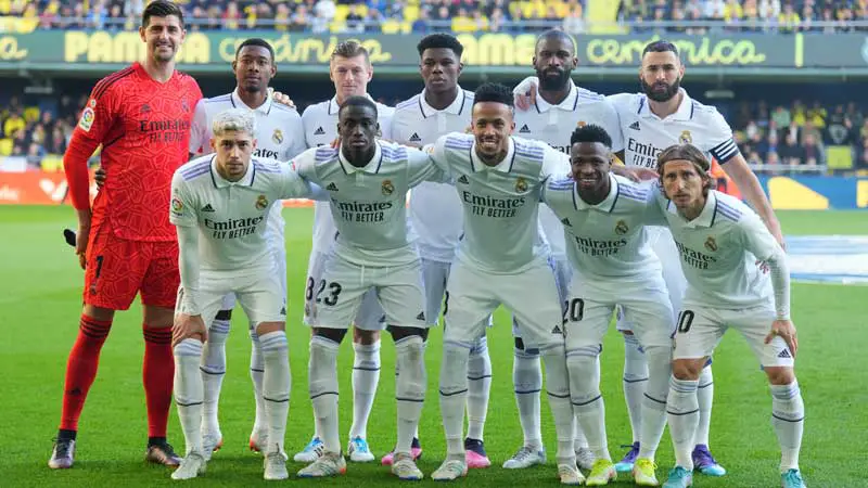 Jugadores del Real Madrid