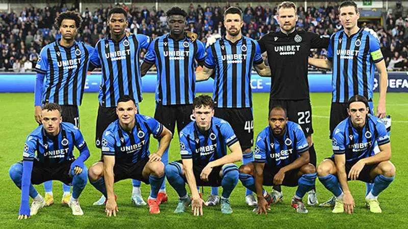 ugadores del Club Brugge
