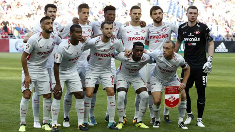 jugadores del Spartak Moscow
