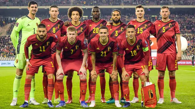 Jugadores selección de fútbol de Bélgica 