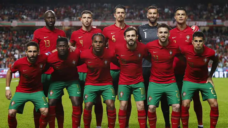 Jugadores de la Selección de Portugal en Fútbol