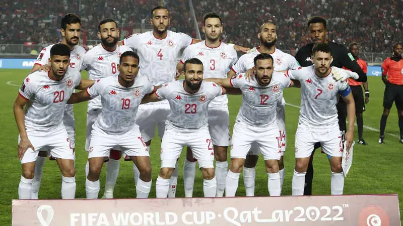 Jugadores de la Selección de Fútbol de Túnez