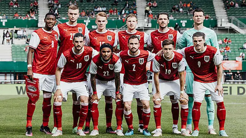 Jugadores de la selección de fútbol de Austria
