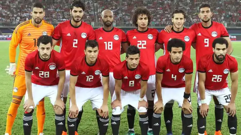 Jugadores de la Selección de Egipto de Fútbol