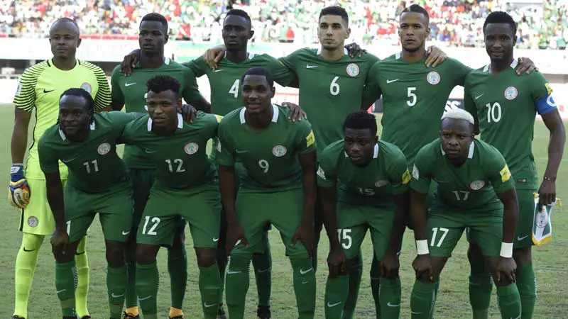 Jugadores de la Selección de Nigeria en el Fútbol