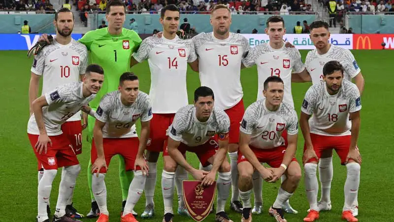 Jugadores de la Selección de Fútbol de Polonia