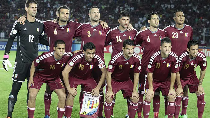 Jugadores de la Selección de Fútbol de Venezuela