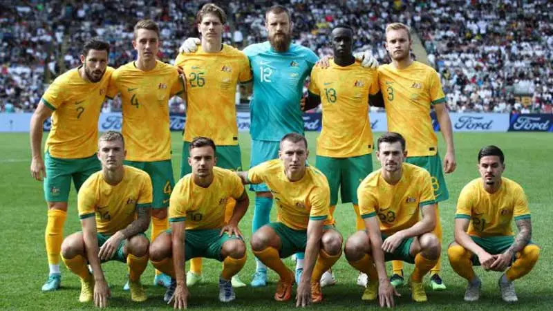 Jugadores de la Selección de Australia de Fútbol