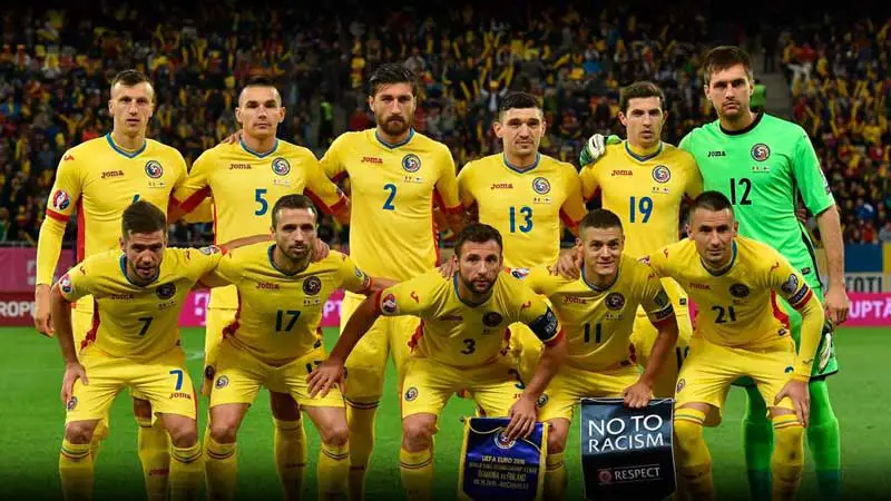 Jugadores de la Selección de Fútbol de Rumanía