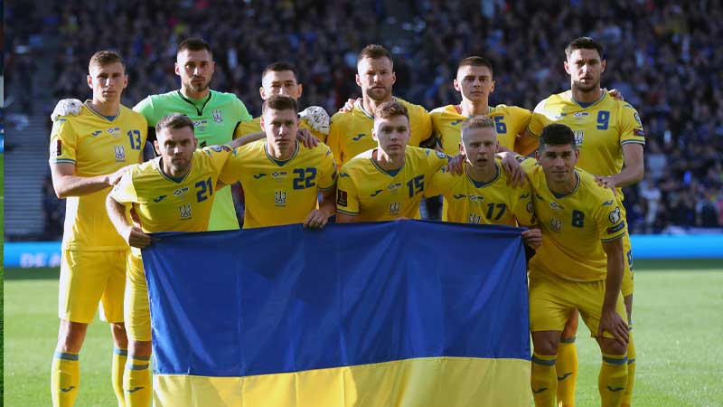 Jugadores de la Selección de Ucrania de Fútbol