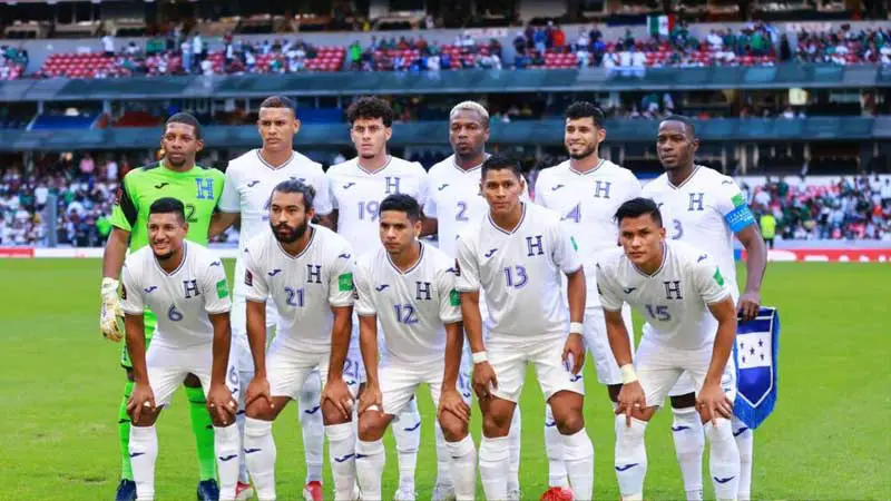 Jugadores de La Selección de Fútbol de Honduras 