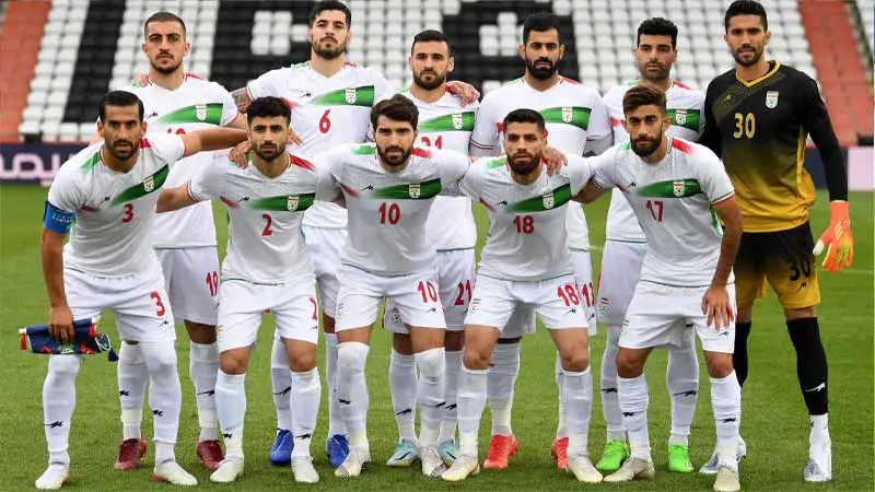 Jugadores de la Selección de Fútbol de Irán