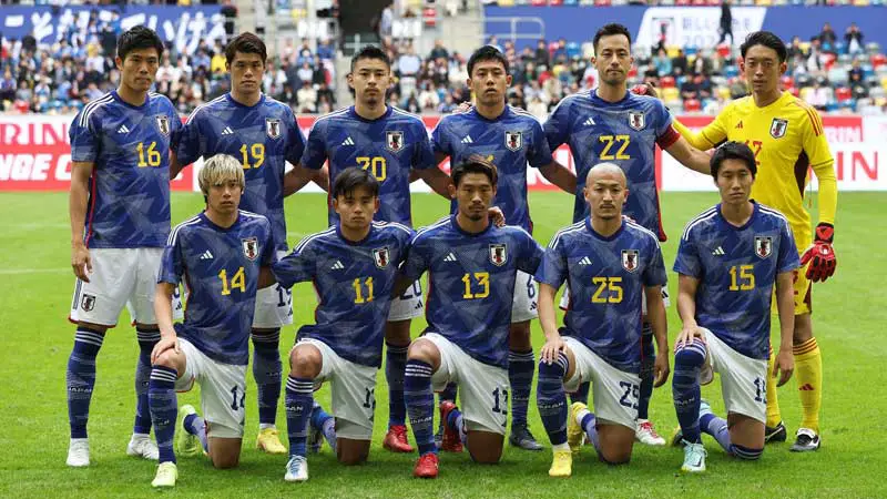 Jugadores de la Selección de Japón de Fútbol