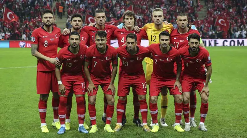 Jugadores de la Selección de Turquía de Fútbol 