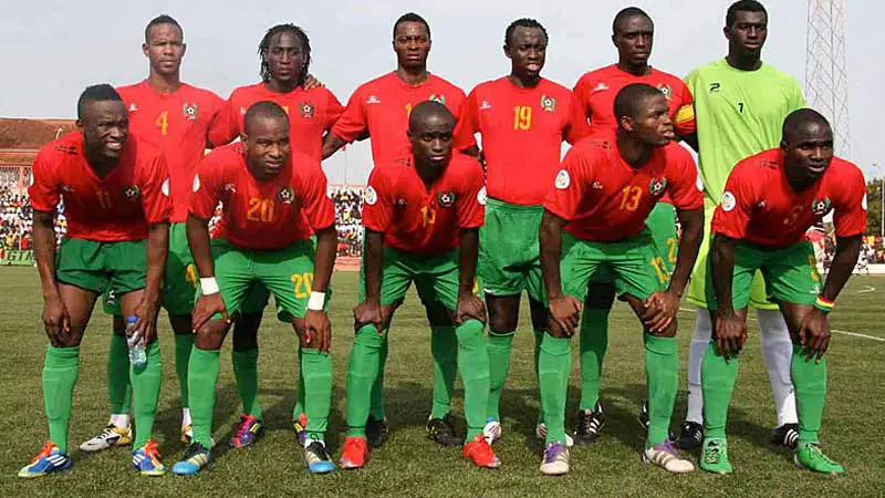 Jugadores de la Selección de Fútbol de Guinea-Bisáu