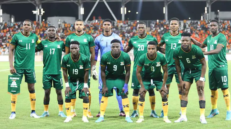 Selección De Zambia De Fútbol Las Águilas De Chipolopolo