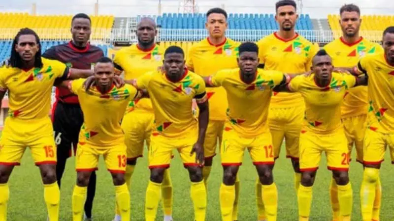 Jugadores de la Selección de Fútbol de Benín