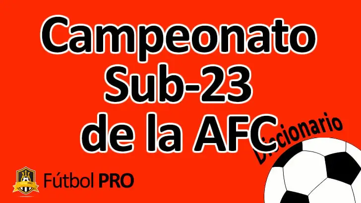 Campeonato Sub-23 de la AFC Campeonato Sub-23 de la AFC