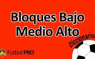 Bloques Bajo, Medio y Alto en Fútbol